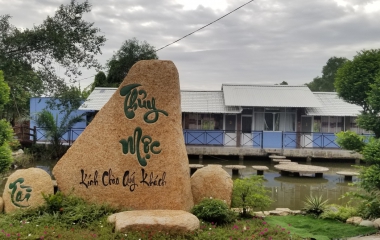 Cảnh quan nhà hàng Thuỷ Mộc