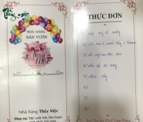 Thực đơn tiệc 1,250,000