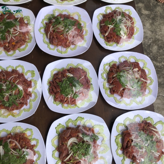 Món ăn được thay đổi hằng ngày đa dạng 